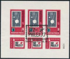 1977 Szocfilex (II.) vágott kisív