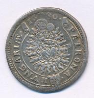 1680K-B 15kr Ag "I. Lipót" Körmöcbánya (6,11g) T:XF Hungary 1680K-B 15 Kreuzer Ag "Leopold I" Kremnitz (6,11g) C:XF Huszár: 1425., Unger II.: 1060.a