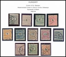 1898 Teljes sor albumlapon (25.000)