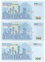 Irán 2023 (DN) 1.000.000R / 100T (3x) T:F szép papír Iran 2023 (ND) 1.000.000 Rials / 100 Tomans (3x) C:F fine paper Krause 166.