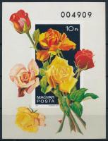1982 Rózsák (II.) vágott blokk (5.000)