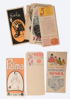 10 darab számolócédula