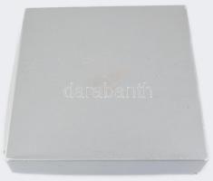 1994 Apollo 11 25 éves évfordulója dísztál, jelzett, hibátlan, d: 21 cm, dobozában