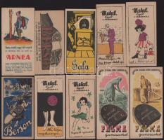 10 darab számolócédula