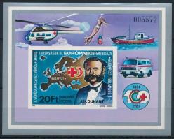 1981 Vöröskereszt (VI.) vágott blokk