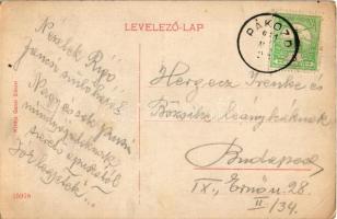 1911 Pákozd, Rigó Jancsi szülőháza, Római katolikus templom (EB)