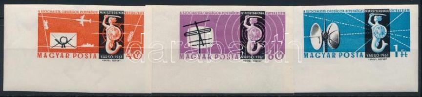 1961 A szocialista országok postaügyi minisztereinek értekezlete (III.) - Varsó vágott sor