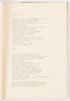 Petri György: Örökhétfő. Bp., 1982., AB Független Kiadó. 79+4 p. Második kiadás. Az első kiadás vált...
