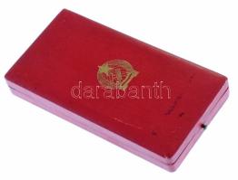 1949. "A Magyar Népköztársasági Érdemérem ezüst fokozata" ezüstözött, zománcozott bronz ki...