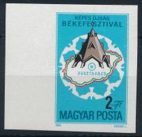 1984 Békefesztivál vágott bélyeg