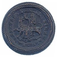 1970 k. "Fal és Tér Textil Biennálé / Savaria Múzeum Szombathely" kétoldalas bronz emlékérem (85mm) T:AU