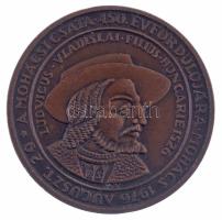 Rétfalvi Sándor (1941-2021) 1976. "MÉE VII. Vándorgyűlése Pécs 1976 aug. 28 / A mohácsi csata 450. évfordulójára Mohács 1976 auguszt. 29" kétoldalas bronz emlékérem (42,5mm) T:AU Adamo PS1