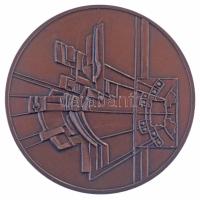 DN "Pollack Mihály" kétoldalas bronz emlékérem (60mm) T:AU