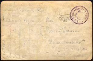 1914 Kalinovik (Bosznia), osztrák-magyar és török katonák közös csoportképe, I. világháborús fotólap...