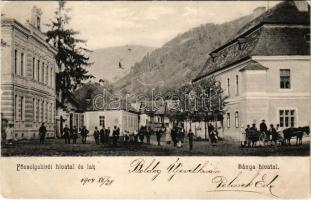 1904 Óradna, Alt-Rodna, Radna veche, Rodna; Főszolgabírói hivatal és lak, Bányahivatal / judge'...