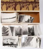 ca 1960 Oroszország Moszkva, Szocsi, stb. kb 100 db fotó dobozban