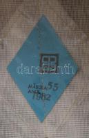 Román Néphadsereg gyalogsági ezredesi tányérsapka zománc sapkajelvénnyel. / 
Romanian People's...