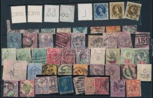 Nagy-Britannia 200 db perfin bélyeg 2 stecklapon + tasakban