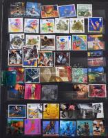 Nagy-Britannia 974 db képes bélyeg 10 lapos nagyalakú berakóban