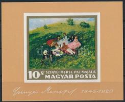 1966 Festmény I. vágott blokk