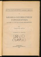 Paulovics István: Savaria - Szombathely topográfiája (Az 198-41. évi kutatások eredményei). Szombath...