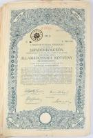 1920-1940 k. 55 db kötvény, járadékkölcsön, vegyes állapotban