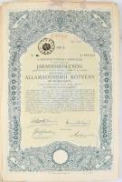 1920-1940 k. 55 db kötvény, járadékkölcsön, vegyes állapotban