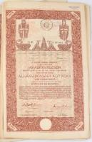 1920-1940 k. 55 db kötvény, járadékkölcsön, vegyes állapotban