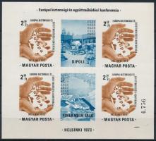 1973 Európai Biztonsági és együttműködési konferencia I. - Helsinki vágott blokk (25.000)