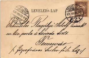 1901 Hortobágy, ökörgulya itatása; kiadja Pongrácz Géza, Kiss Ferencz eredeti fényképe után (fl)