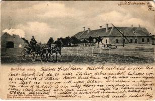 1902 Hortobágy, csárda. Pongrácz Géza kiadása, Kiss Ferenc felvétele (EM)