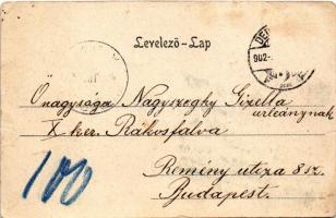 1902 Hortobágy, csárda. Pongrácz Géza kiadása, Kiss Ferenc felvétele (EM)