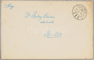 1942-43 Fábry Sándor huszár zászlós tábori levelezése kb 300 db