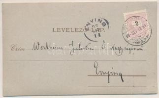 1898 Sopron, Színház tér, Színház kávéház. Keményhátú fotó képeslap (vágott / cut)