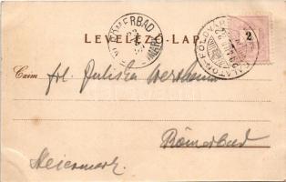 1899 Balatonföldvár, Zrínyi szálloda, Nessi és Schmidt villa, Stefánia sánc, kápolna. Gerenday Gyula...