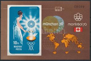 1973 Olimpiai érmesek II. - München vágott blokk (10.000)