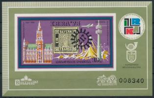 1973 IBRA vágott blokk