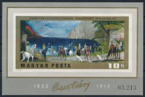 1973 Festmény XI. - Csontváry vágott blokk (5.000)