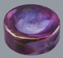 Jakab Bori (1933-2025): Hamuzó. Jelzett, hibátlan (tűzrepedéssel), d: 9,5 cm