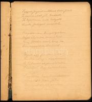 1908 Kassa, katona naplója, katonaidejéről, Szarka Géza. 161 magyar nyelven beírt oldal