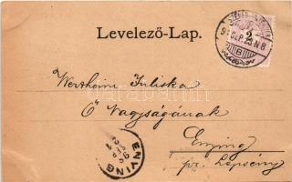 1898 Székesfehérvár, Magyar Király szálloda, Zirci templom, Nádor utca, színház, honvéd tiszti pavil...