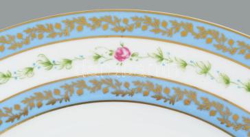 Royale Limoges "Saint Cloud" mintás 4 darabos nagytányér szett. Jelzett, hibátlan, d: 26 c...