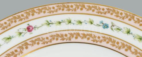 Royale Limoges "Saint Cloud" mintás 4 darabos nagytányér szett. Jelzett, hibátlan, d: 26 c...