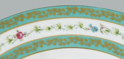 Royale Limoges "Saint Cloud" mintás 4 darabos nagytányér szett. Jelzett, hibátlan, d: 26 c...