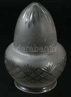 Anti savmaratott lámpabúra, kis pattogzással, m: 15,5 cm