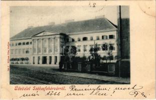1898 Székesfehérvár, Megyeház, Vármegyeháza. Klökner Péter kiadása