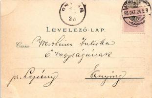 1898 Székesfehérvár, Megyeház, Vármegyeháza. Klökner Péter kiadása