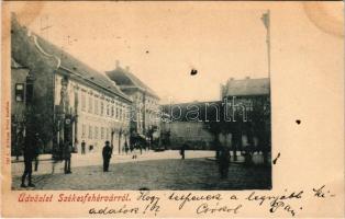 1898 Székesfehérvár, tér. Klökner Péter kiadása (fl)