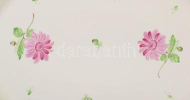 Herendi Tertia szervírozótál, jelzett,kis kopással, 41x31 cm