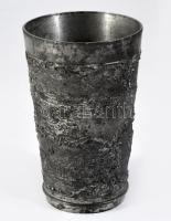Antik ón díszpohár, m: 9,5 cm